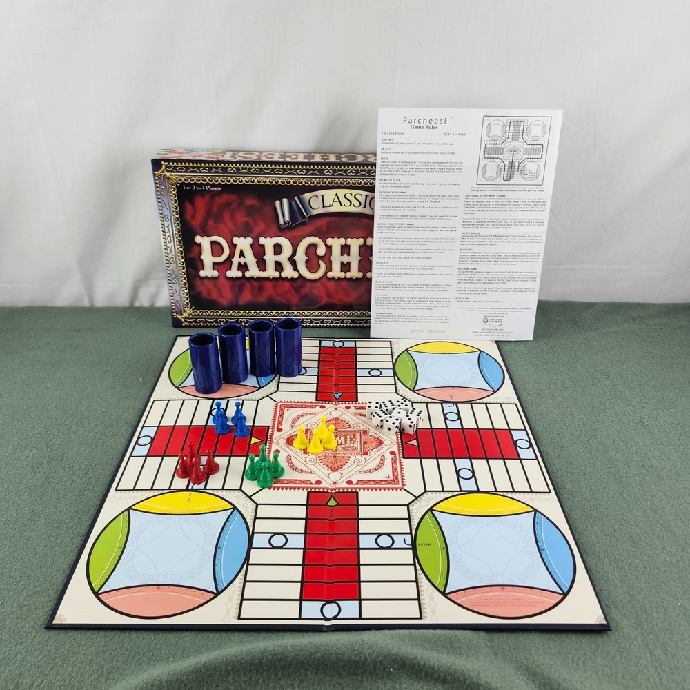 Classic Parcheesi - Timeless Treasure Enjoyed by Players of All Ages! Moves 2007